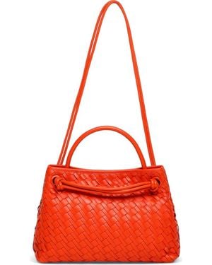 Walter Baker Hazel Woven Tote Bag - Red