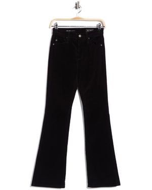 AG Jeans Farrah Bootcut Corduroy Pants - Black