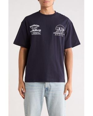 Honor The Gift Workshop Graphic T-Shirt - Blue