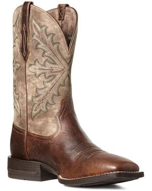 Ariat Qualifier Champ Western Boot - Brown