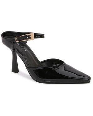 BERNESS Cesar Pointed Toe Pump - Black