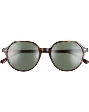 Ray-Ban Thalia 53Mm Geometric Sunglasses - Brown