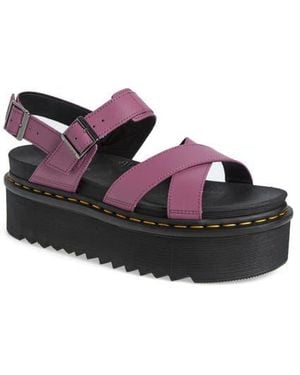 Dr. Martens Voss Ii Quad Platform Slingback Sandal - Multicolor
