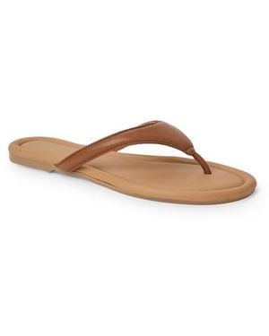 Bruno Magli Malora Flip Flop - Brown