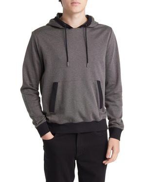 Robert Barakett Midmoor Knit Hoodie - Gray