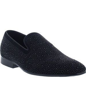 Robert Graham Ansel Smoking Slipper - Blue