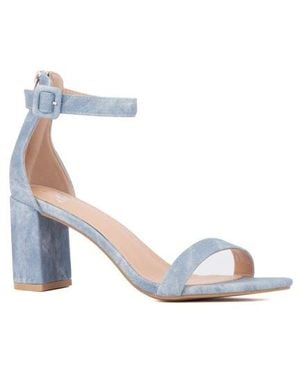 New York & Company Lulu Heeled Sandal - White