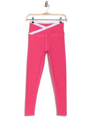 Beyond Yoga Spacedye Outlines High Waist Midi Leggings - Red