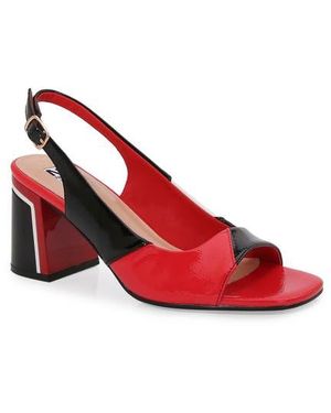 Ninety Union Jill Slingback Sandal - Red