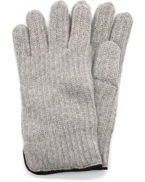 Portolano Cashmere Gloves - Gray