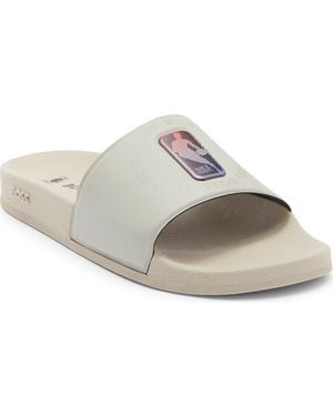 BOSS X Nba Bay It Slide Sandal - Gray