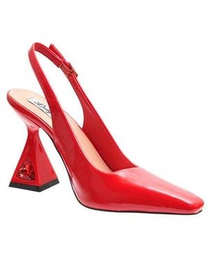 Lady Couture Mistic Slingback Pump - Red