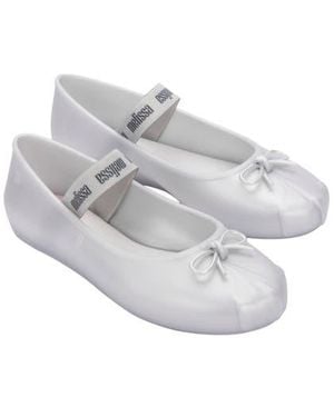 Melissa Sophie Ad Water Resistant Mary Jane - White