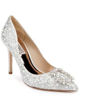 Badgley Mischka Cher Ii Pointed Toe Pump - White