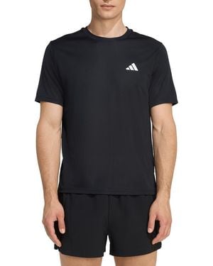 adidas Essentials Crewneck T-Shirt - Black