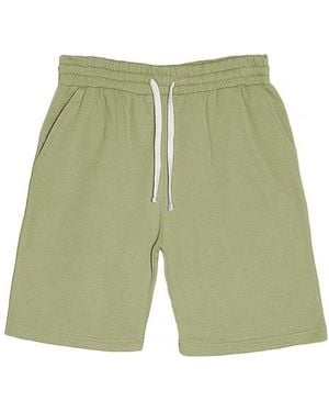 FLEECE FACTORY Core Fleece Shorts - Green