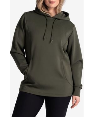 Lolë Spacer Tunic Hoodie - Black