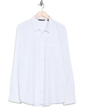 Travis Mathew Best Spot Button-Up Shirt - White