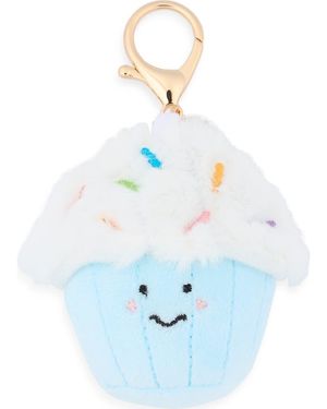 Leith Stuffed Cupcake Charm - Blue