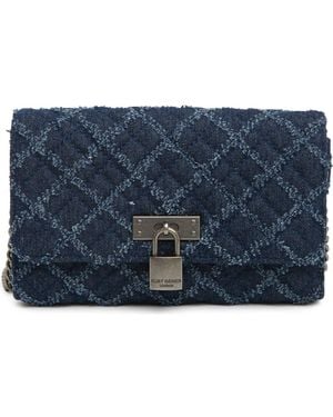 Kurt Geiger Brixton Wallet On A Chain - Blue