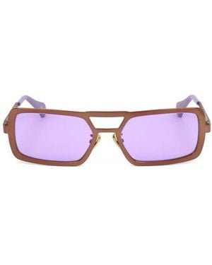 Retrosuperfuture 52Mm Square Sunglasses - Purple