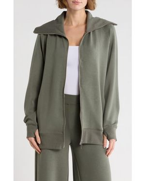 NYDJ Dual Zip Sweatshirt - Green