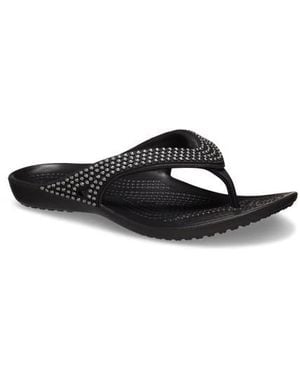Crocs™ Kadee Ii Rhinestone Flip Flop Sandal - Black