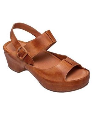 Antelope Misty Platform Sandal - Brown