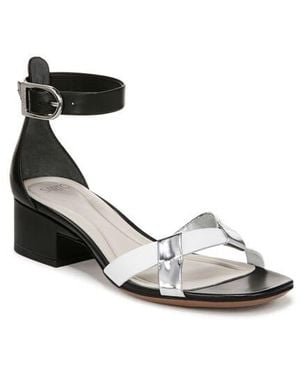 Sarto Nerissa Ankle Strap Sandal - White
