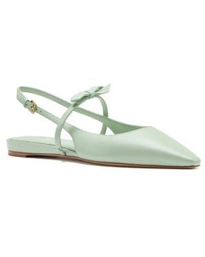 Kate Spade Carolina Slingback Pointed Toe Mary Jane Flat - Green