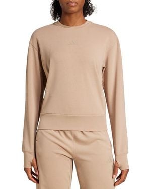adidas D4T Crewneck Sweatshirt - Natural