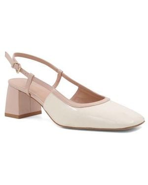 Bruno Magli Tasa Square Toe Slingback Pump - Pink