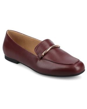 Journee Collection Wrenn Flat - Brown