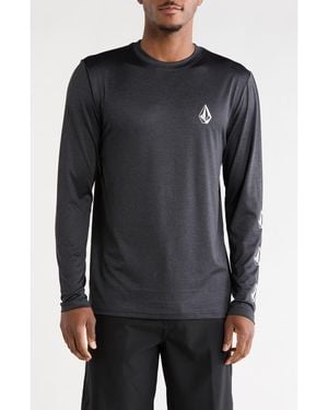 Volcom Deadly Stone Swim T-Shirt - Black