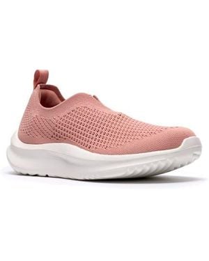 Clarks Solevana Knit Slip-On Sneaker - Pink