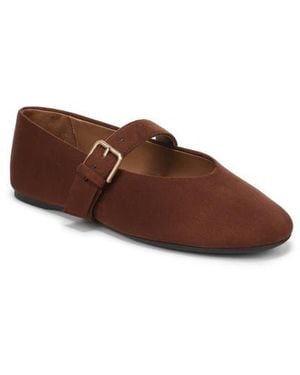 Nordstrom Rack Teresa Faux Leather Mary Jane Flat - Brown