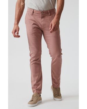 34 Heritage Verona Slim Straight Leg Chinos - Red