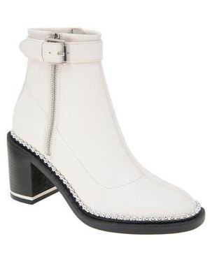 BCBGeneration Braxi Studded Bootie - White