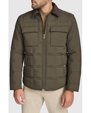 Andrew Marc Hudson Quilted Jacket - Green
