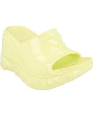 Givenchy Marshmallow Wedge Slide Sandal - Yellow