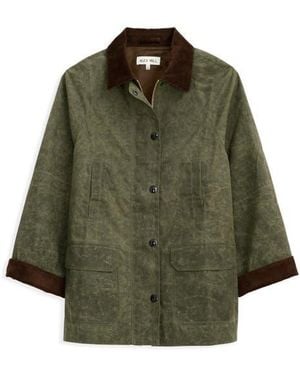 Alex Mill Madison Waxed Cotton Jacket - Green
