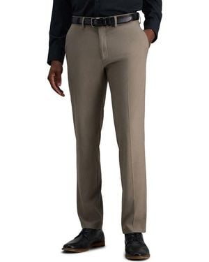 Kenneth Cole Slim Fit Sharkskin Pants - Black