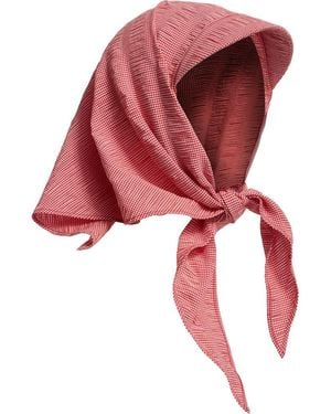 GOOD AMERICAN The Bandanna Head Scarf - Red
