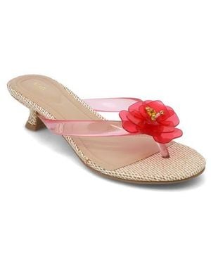 MIA Magnoleia Kitten Heel Sandal - Pink