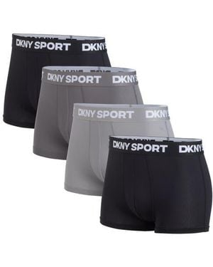 DKNY Ultralight Mesh Pack Of 4 Trunks - Black