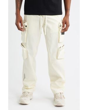 BBCICECREAM Barracks Pull-On Twill Cargo Pants - White