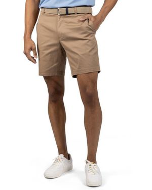 Tailorbyrd Stretch Cotton Performance Shorts - Natural