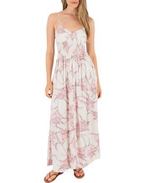 Hurley Palm Springs Maxi Sundress - Purple