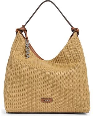 DKNY Paula Hobo Bag - Brown