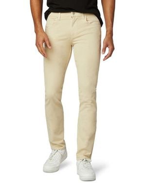 Hudson Jeans Blake Stretch Twill Slim Straight Fit Pants - Natural
